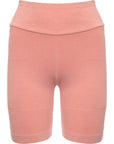 Reebok Women's Pastel Pink Legging Shorts