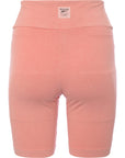 Reebok Women's Pastel Pink Legging Shorts