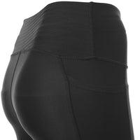 Under Armour Women's Training Heat Gear Base Layer High Waist 7/8 Sculpt Leggings in Black