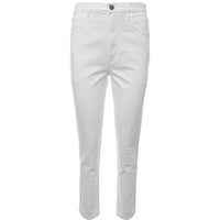 Mih Women's Mimi High Rise Straight Leg Jeans in White