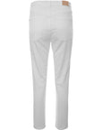 Mih Women's Mimi High Rise Straight Leg Jeans in White