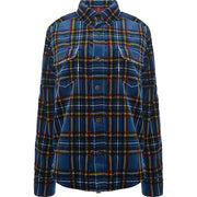 Authier Womens Button Shirt in Blue