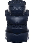 Authier Womens Taka Vest Liquid in Navy