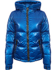 Authier Womens New Down Jacket Viking in Electric Blue