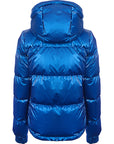 Authier Womens New Down Jacket Viking in Electric Blue