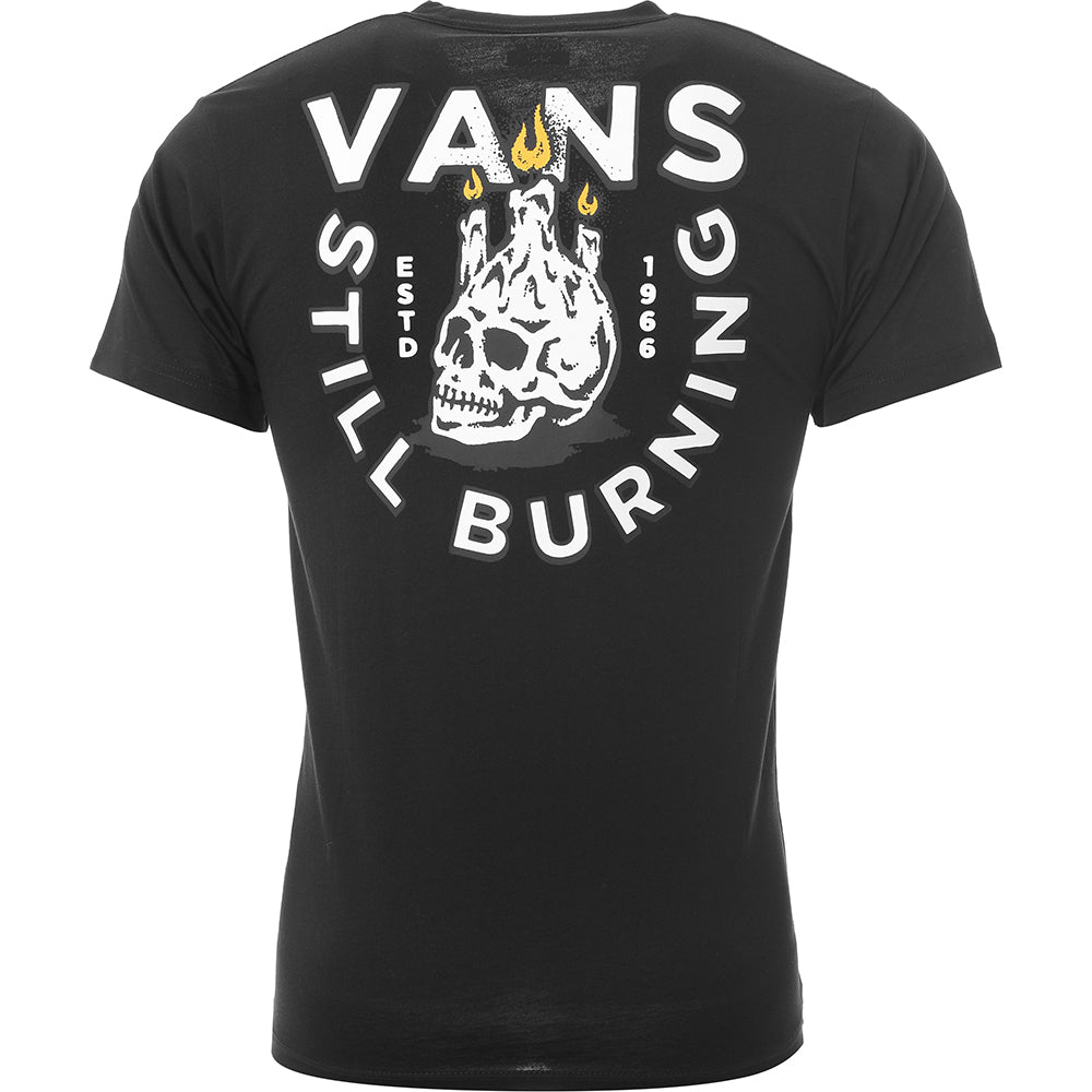 Vans Men's Still Burning Back Print T-Shirt