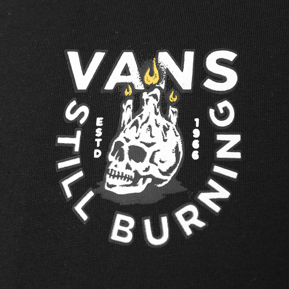 Vans Men's Still Burning Back Print T-Shirt