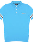 Ben Sherman Boys Blue Bar Polo