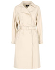 A.P.C Women's Cream Irene Trench Coat