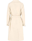 A.P.C Women's Cream Irene Trench Coat