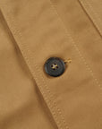 A.P.C Womens Veste Silvana Logo Caramel