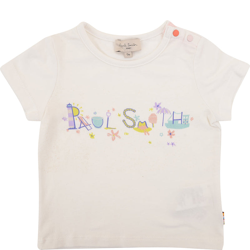 Paul Smith Baby Girls Luella T-Shirt in White