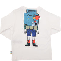 Paul Smith Boys Dalil F&B Rucksack T-Shirt in White