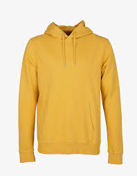 Colorful Standard Men's Yellow Classic Organic Hoodie