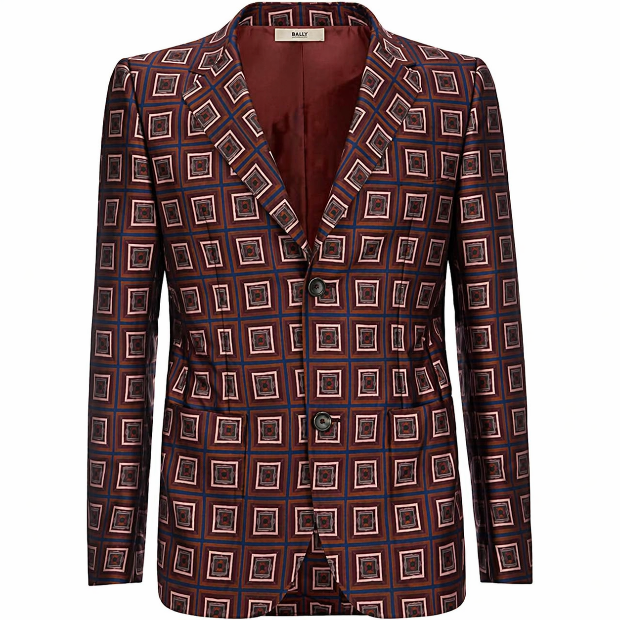 Bally Mens Blazer in Red