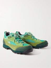 Diemme Mens Fonte Green Walking Shoes