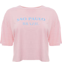 In The Style Women's Pink T-Shirt