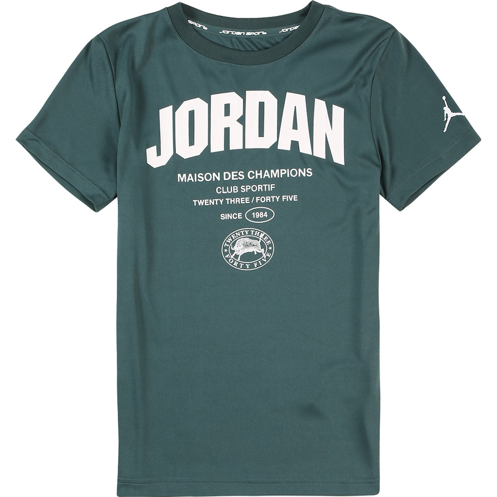 Jordan Mens Green Jdan Wm Tee Ox.Green