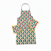 La Double J Apron & Oven Glove Set In Multi