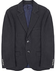 Hackett London Boys Cotton Flat Jersey Blazer Blue