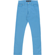 Men's Hackett Tricotine Trousers, 5 x Pocket in Teal