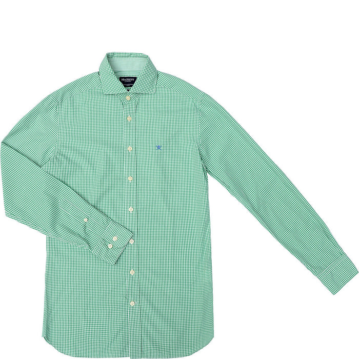 Hackett London Men's Long Sleeve Shirt in Green