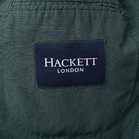 Hackett London Micro Houndstooth Jacket in Green