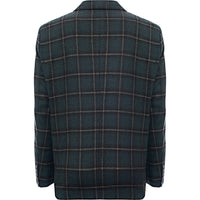 Hackett London Large Deco Check Jacket in Brown/Multi