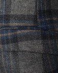 Hackett London Mens Woven By Robert Noble Extra Large Plaid In Grey