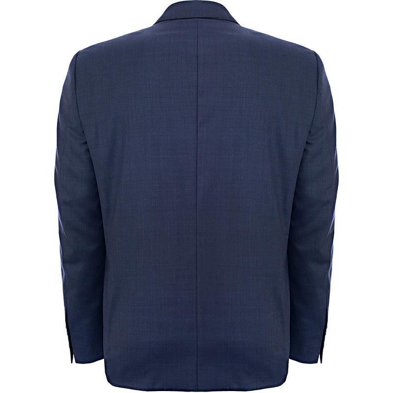 Hackett London Sharkskin Textured Jacket in Dusty Blue