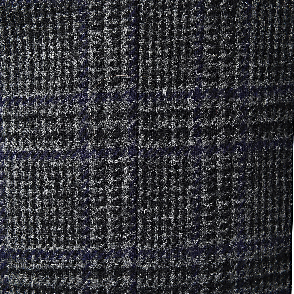 Hackett London Large Tweed Glen Check Jacket in Grey/Multi