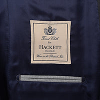Hackett London Wool Basketweave Bib in Grey