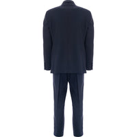 Hackett London Mens Peak Lapel Dinner Suit in Dark Blue