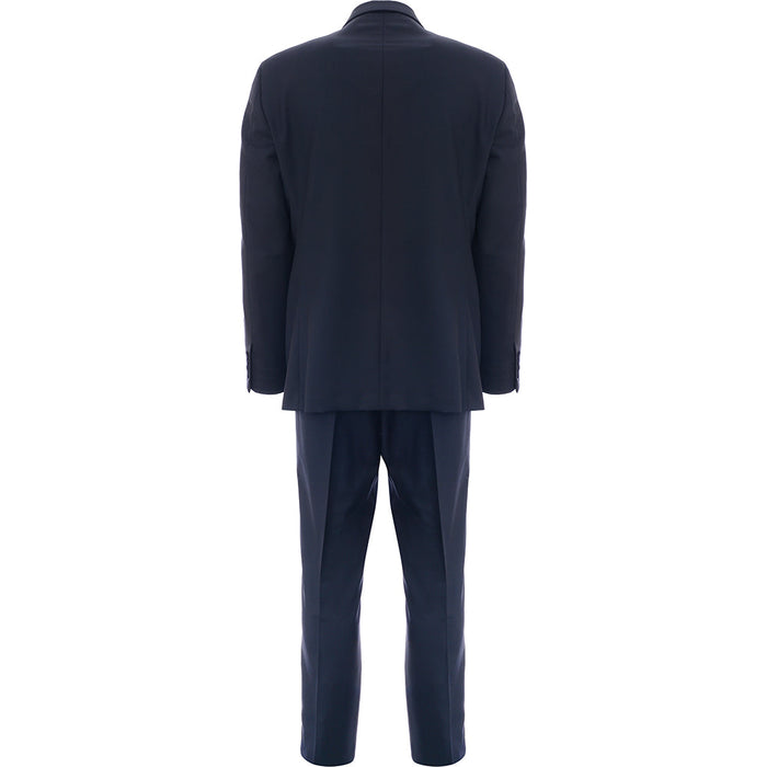 Hackett London Mens Peak Lapel Dinner Suit in Dark Blue