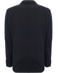 Hackett London Black Blazer in Black