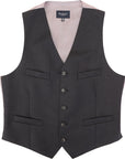 Hackett London Mens Waistcoat in Charcoal