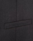 Hackett London Mens Waistcoat in Charcoal