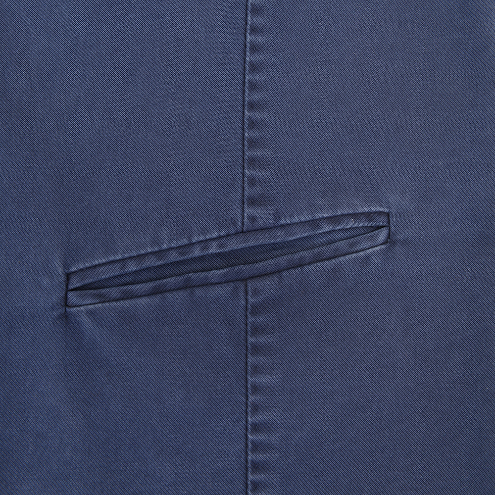 Hackett London Mens Tricotine Waistcoat in Blue