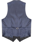 Hackett London Mens Plain Waistcoat in Charcoal