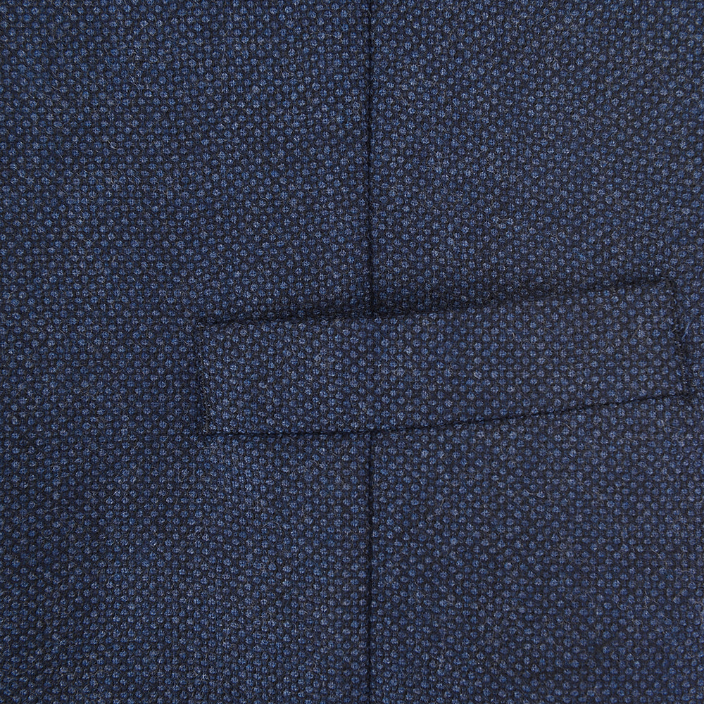 Hackett London Mens Wool Birdseye WC in Blue
