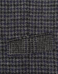 Hackett London Mens Houndstooth Tweed WC in Grey/Multi