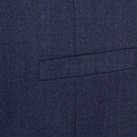 Hackett London Mens Flannel Pinhead Waistcoat in Blue