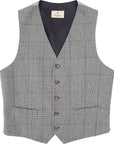 Hackett London Mens MYF Flannel POW WC R in Black/White