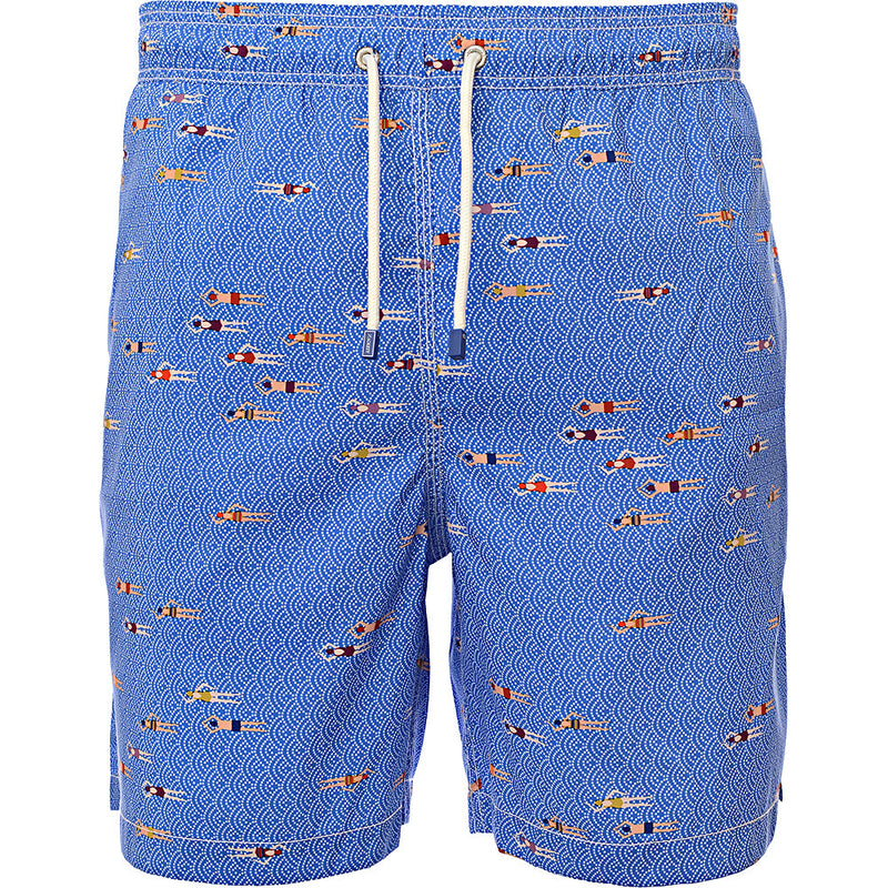 Hackett London Mens Blue Swim Shorts