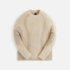 J.L-A.L Mens White Onyx Crew Neck Sweatshirt