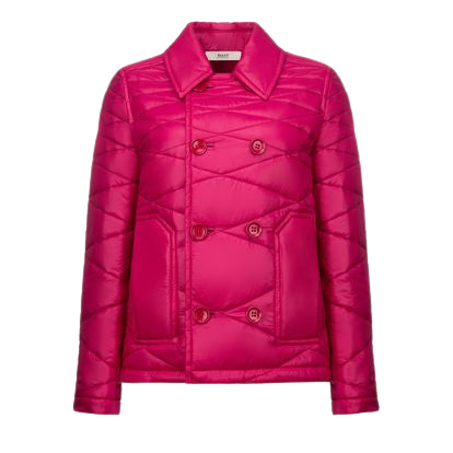 Bally Womens Puffer Coat in Pink