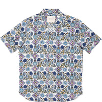 Kardo Mens Lamar Shirt Embroid Blu