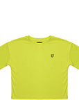 Lyle & Scott Girls Boxy SS Tee in Sulphur Spring