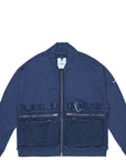 Luxfort Mens Builder Zip Up Blue Slate