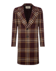 Bally Mens Smart Coat in Brown